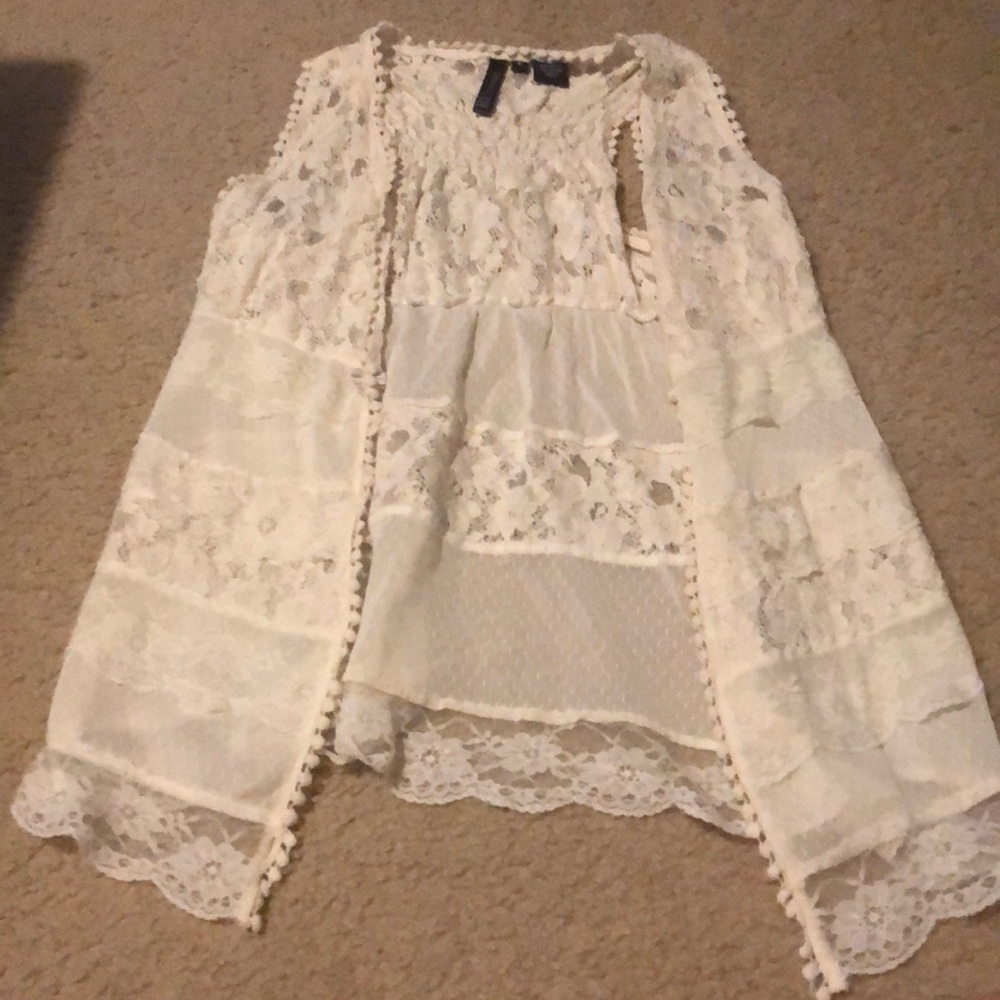 Lace Vest